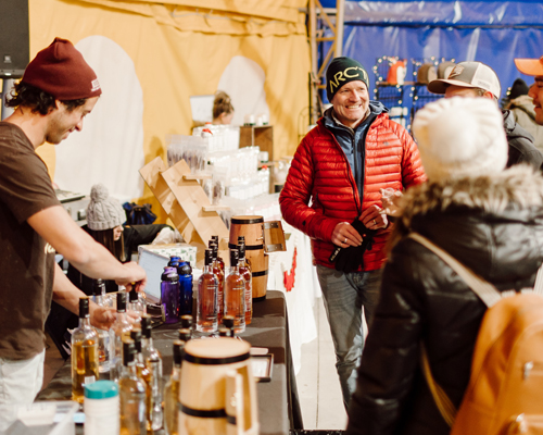 SIP at the Midway Tent